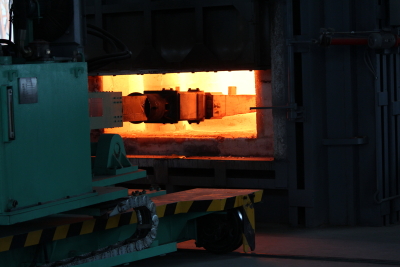 環(huán)鍛車間調試圓滿結束投入正常生產