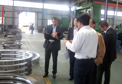 德國舍弗勒集團(tuán)到我司考察