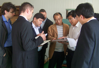 德國舍弗勒集團(tuán)到我司考察