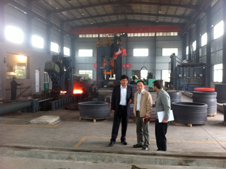 歐洲客戶到我司進(jìn)行產(chǎn)品驗收