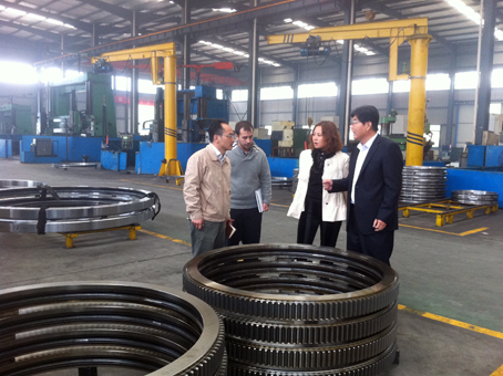 歐洲客戶到我司進(jìn)行產(chǎn)品驗收